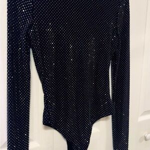 Meshki Rhinestone Bodysuit